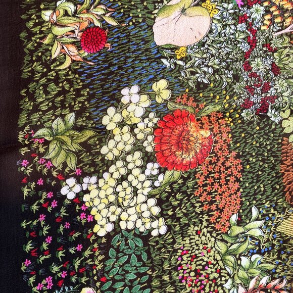 Gucci Multicolor Floral Scarf - Picture 11 of 11